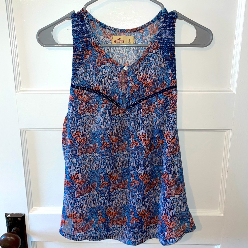 Floral Sheer Top